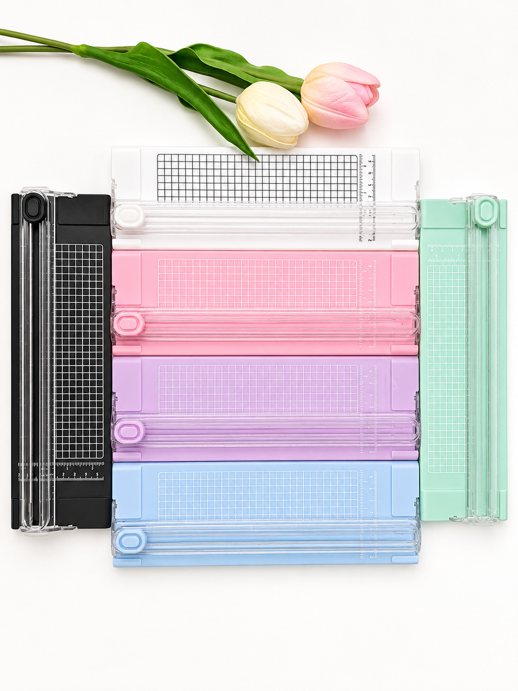 Portable Mini Paper Cutter | A4 Craft Trimmer for Journaling & Scrapbooking