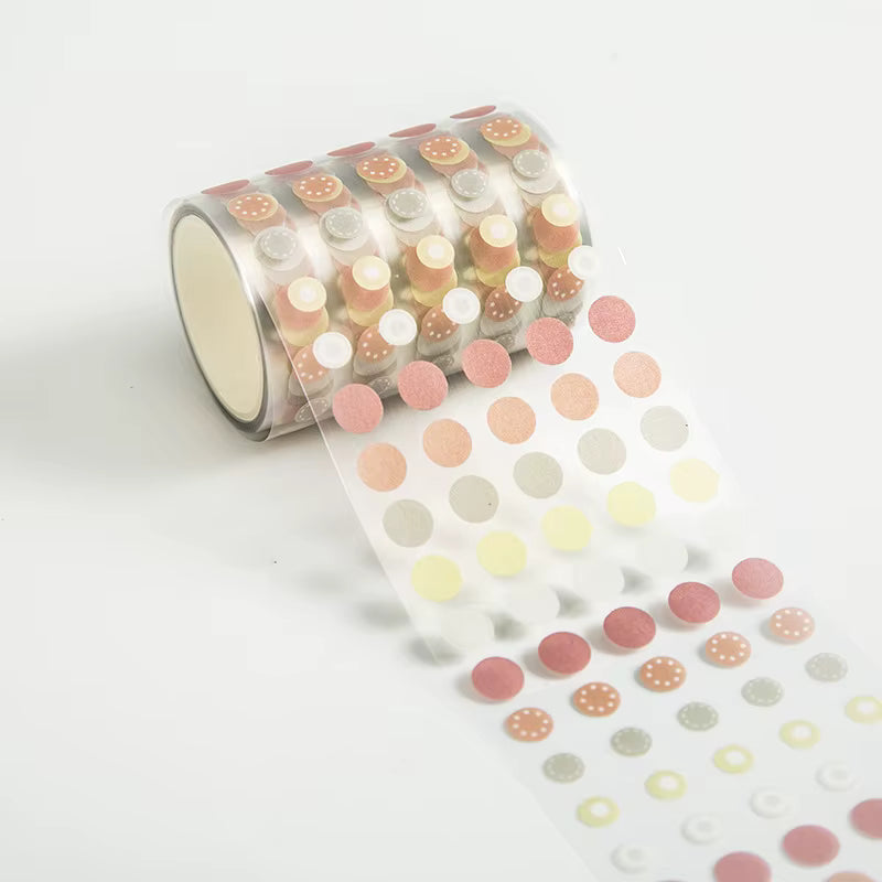 Round Decorative Sticker Roll