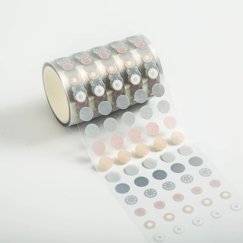 Round Decorative Sticker Roll